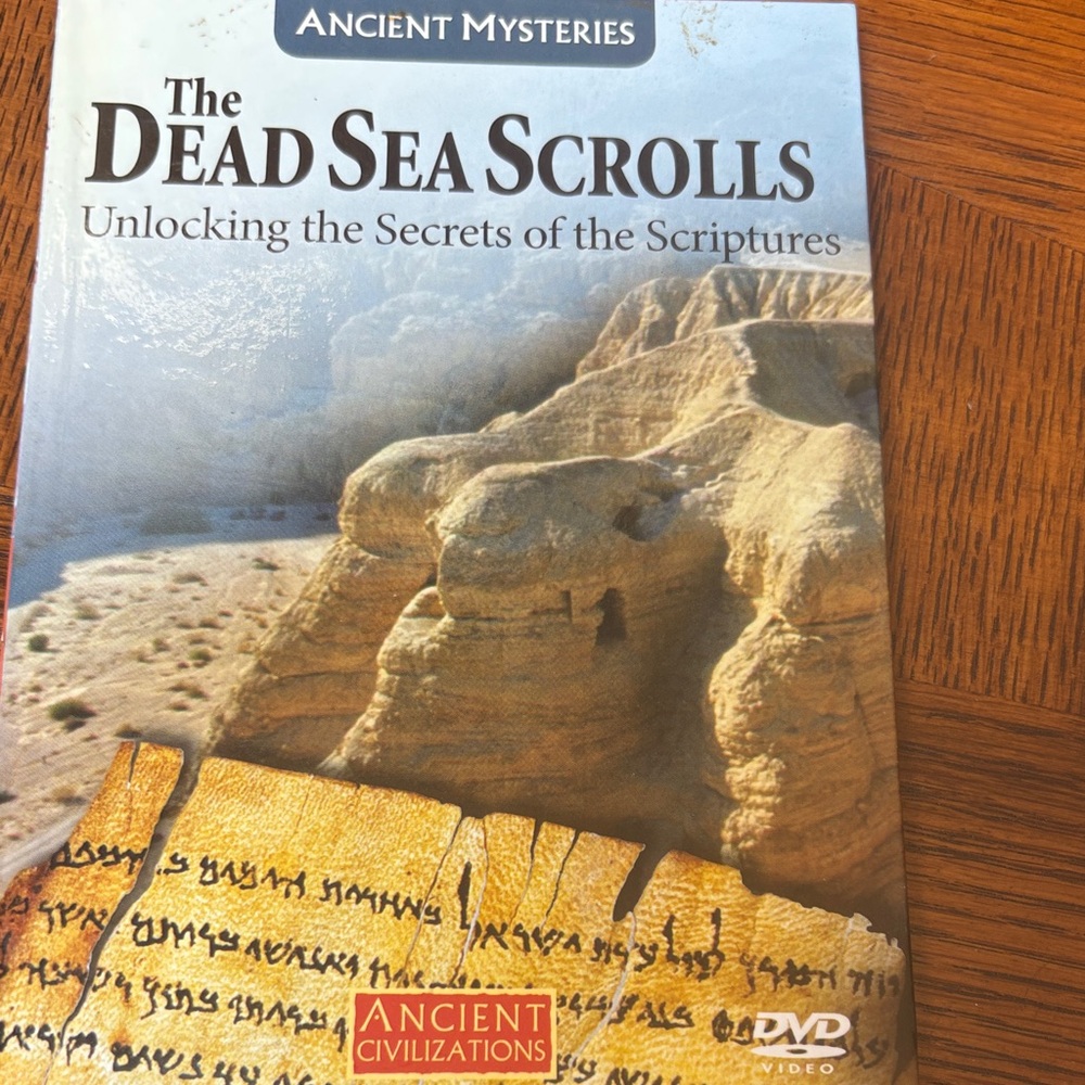 Ancient mysteries The Dead Sea scrolls dvd